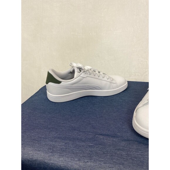 Puma Men\'s Ace Court Shoe White Green Size 10.5 main image 5